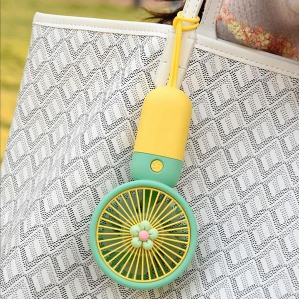 Портативний міні вентилятор з USB підставкою Handheld Fan 045p 13975 фото