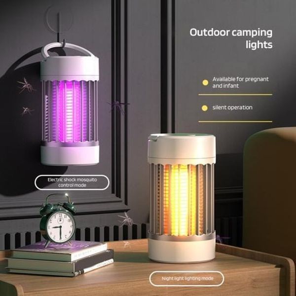 Електричний знищувач комах і від комарів USB Camping Mosquito Lamp Лампа для знищення комах 063n 13771 фото