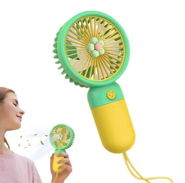 Портативний міні вентилятор з USB підставкою Handheld Fan 045p 13975 фото
