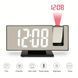 Цифровые часы c проекцией на потолок DS-3618LP Настольные с с зеркальным LED дисплеем Черный 12158 фото 3