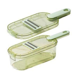 Слайсер-овочерізка Multifunctional Vegetable Cutter з контейнером 4 в 1 094k 13463 фото
