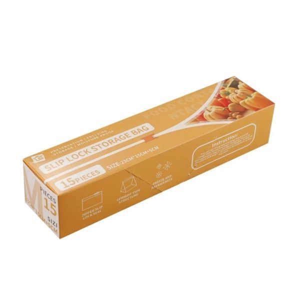Вакуумні пакети багаторазові для зберігання продуктів LY-435, з застібкою 14392 фото