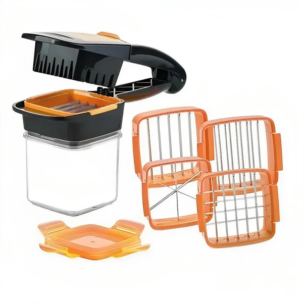 Овочерізка універсальна Nicer Dicer Quick Мультислайсер 5в1 подрібнювач 12170 фото