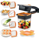 Овочерізка універсальна Nicer Dicer Quick Мультислайсер 5в1 подрібнювач 12170 фото 1