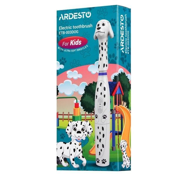 Дитяча електрична щітка зі змінними насадками Ardesto 14856 фото