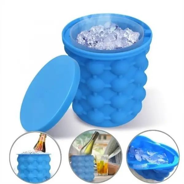 Силіконова форма для льоду Ice Cube 12609 фото