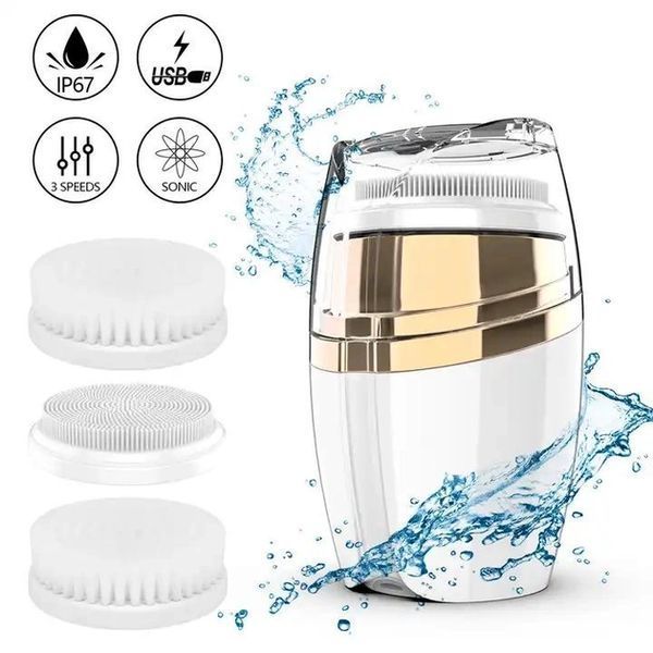 Щітка для обличчя Soniс Facial Cleansing Brush LT-606 з насадками 12557 фото