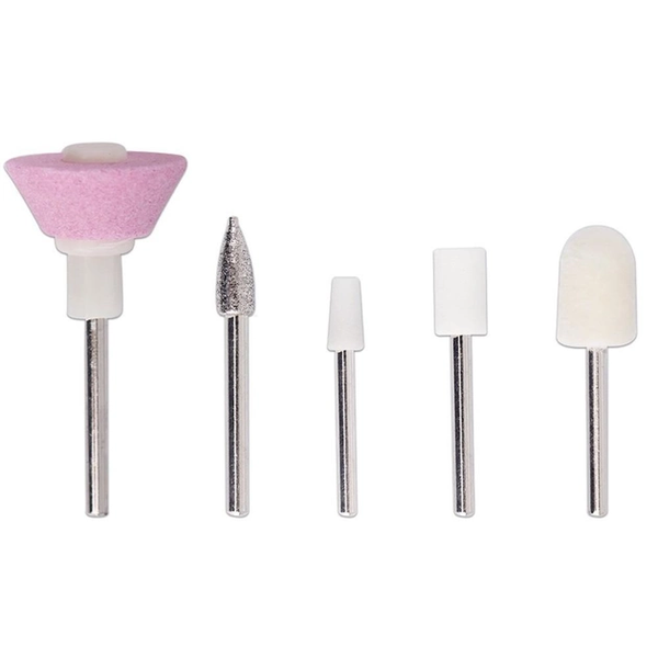 Машинка для манікюру і педикюру Flawless Salon Nails PRO Портативний фрезер ручка 7863 Рожевий 11730 фото