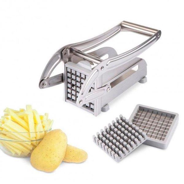 Картоплерізка Potato Chipper овочерізка ручна механічна, пристрій для нарізки картоплі фрі 12286 фото