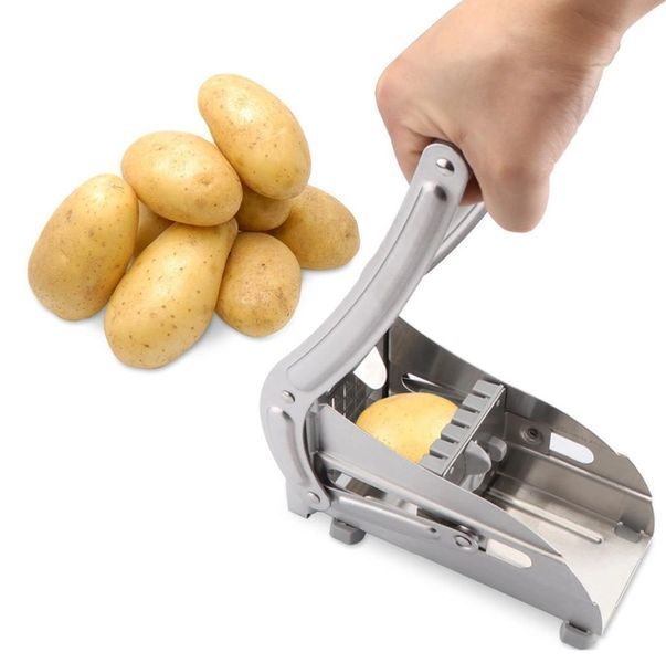 Картоплерізка Potato Chipper овочерізка ручна механічна, пристрій для нарізки картоплі фрі 12286 фото