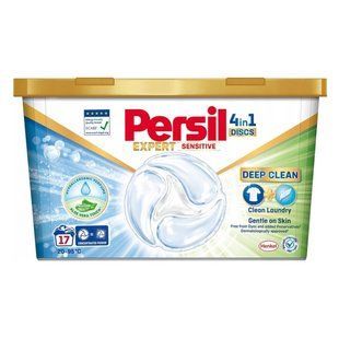 Капсулы для стирки Persil Discs Expert Sensitive 4 в 1 17 шт (9000101801477) (060q) 14094 фото