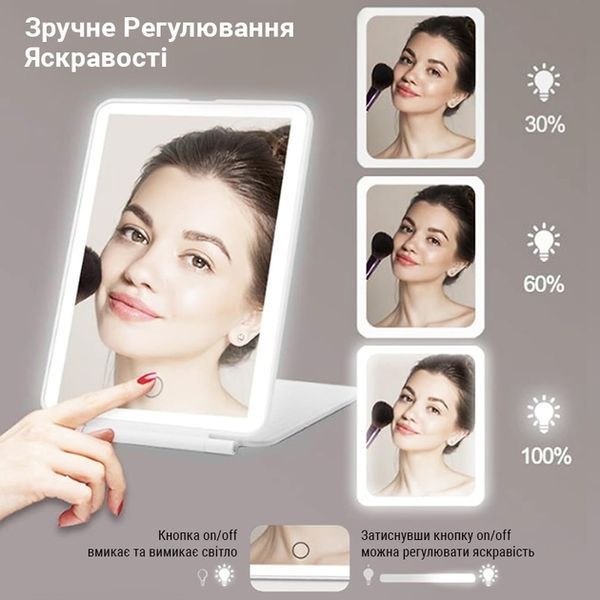 Настольное зеркало для макияжа AIMED Makeup Mirror Stand с LED подсветкой 002l 13471 фото
