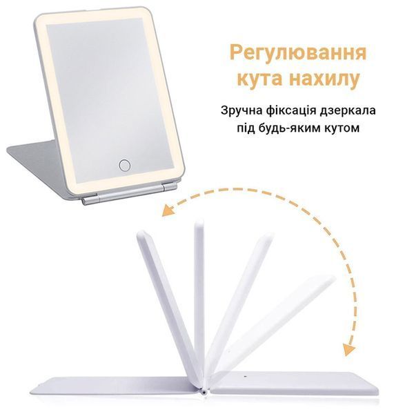 Настольное зеркало для макияжа AIMED Makeup Mirror Stand с LED подсветкой 002l 13471 фото