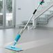 Розумна швабра з розпилювачем і подвійною щіткою 3в1 Spray Healthy Mop довга ручка управління розбризкуванням води універсальна Синя 003l 13472 фото 10