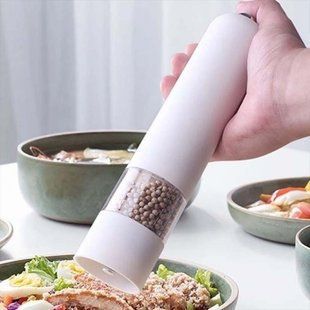 Электрическая автоматическая мельница для специй Dispener Белая 14229 фото