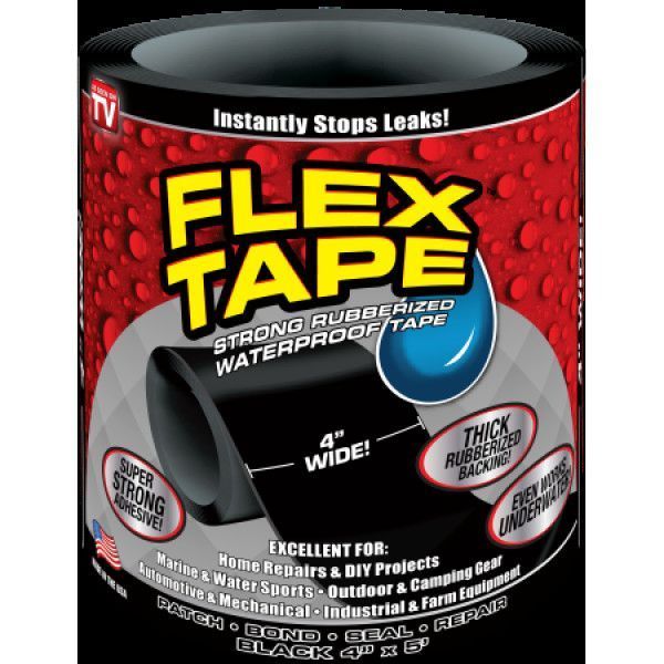 Надміцний скотч - стрічка Flex Tape 8*5 30см 12649 фото