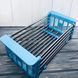 Кухонная полка Многофункциональная складная Kitchen Drain Shelf Rack для сушки посуды и овощей и фруктов от 35см до 54см FF-77 11201 фото 9