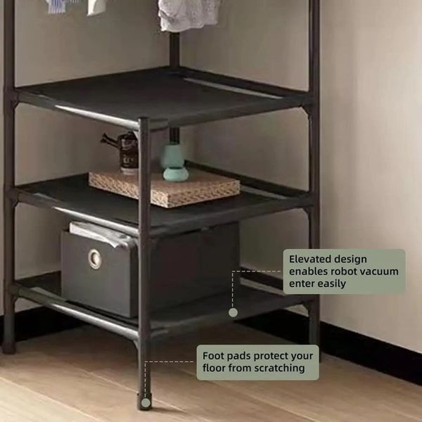 Кутова вішалка в передпокій з підставкою для взуття Corner coat rack 017k 13369 фото