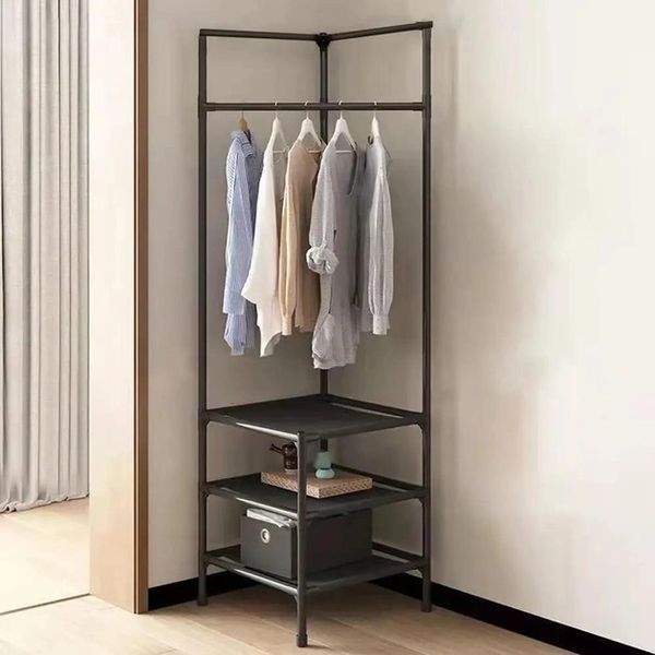 Кутова вішалка в передпокій з підставкою для взуття Corner coat rack 017k 13369 фото