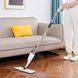 Розумна швабра з розпилювачем і подвійною щіткою 3в1 Spray Healthy Mop довга ручка управління розбризкуванням води універсальна Біла 003l 13476 фото 2