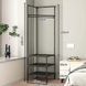 Кутова вішалка в передпокій з підставкою для взуття Corner coat rack 017k 13369 фото 4
