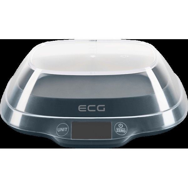 Кухонные весы электронные ECG KV 1120 SM 5 кг Высокоточный тензодатчик Сигнализация перегрузки Чехия (YU-432) 529 фото
