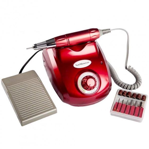 Фрезер Nail Master Dm-208 35000 Оборотів Червоний 14408 фото