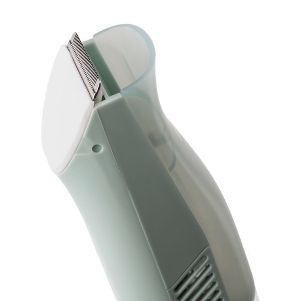 Машинка для стрижки дітей безшумна з витяжкою VGR V-155 Зелена 047p 13977 фото