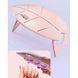 Лампа для манікюру гібридна SUN-mini Face Cleaner XL-258 UV/LED рожева 058l 13537 фото 3