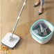Комплект швабра с ведром для мытья полов Mop with bucket с отжимом складная 081o 13904 фото 4