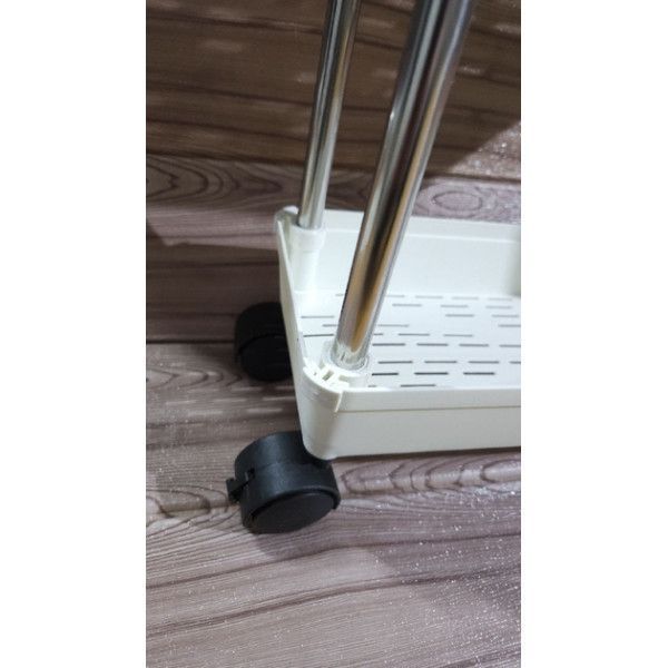 Підлогова полиця-органайзер Bathroom Rack для ванної та кухні, 4 яруси 083o 13907 фото