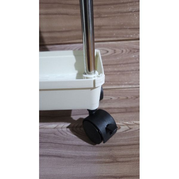 Підлогова полиця-органайзер Bathroom Rack для ванної та кухні, 4 яруси 083o 13907 фото