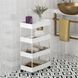 Підлогова полиця-органайзер Bathroom Rack для ванної та кухні, 4 яруси 083o 13907 фото 2