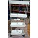 Підлогова полиця-органайзер Bathroom Rack для ванної та кухні, 4 яруси 083o 13907 фото 7