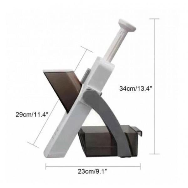 Многофункциональный мультислайсер Brava Spring Slicer для нарезки овощей 14417 фото