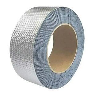 Прочная липкая лента с алюминиевым покрытием Butyl Self Adhesive Липкая лента, Алюминиевый скотч 15см&times;5м 031k 13384 фото