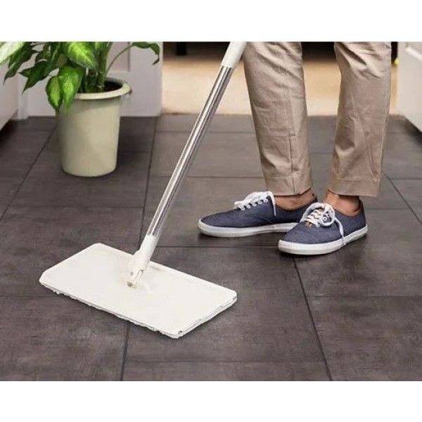 Набір для прибирання швабра з віджимом і відром Scratch Cleaning Mop автоматична швабра з віджимом і відром S-33 5538 фото