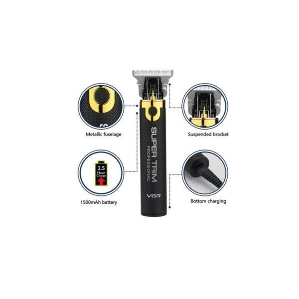 Тример VGR-082 для волосся на USB бритва для чоловіків 12422 фото