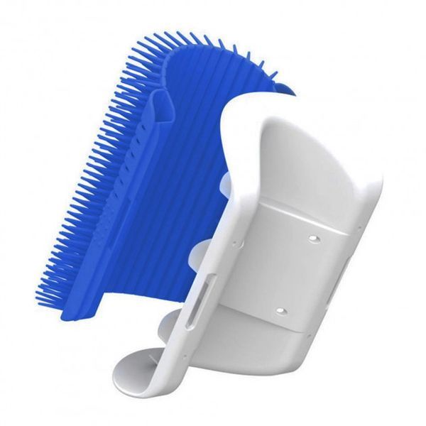 Кутова масажна щітка-чесалка для котів Self Groomer 13281 фото