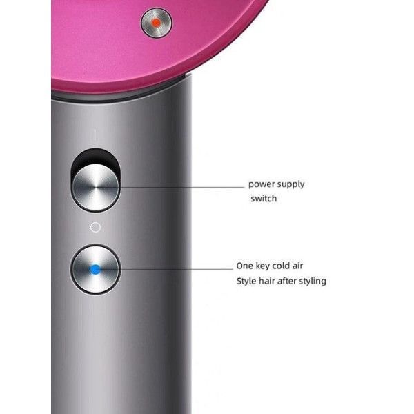 Професійний фен-стайлер для волосся Dyson Supersonic з турбо режимом та іонізацією 3 швидкості 13032 фото