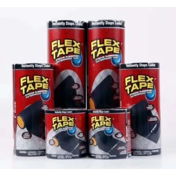 Сверхпрочный скотч - лента Flex Tape 12*10 30см 14282 фото