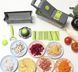 Багатофункціональна овочерізка 14 в 1 Veggie Slicer ситечко для яєць і ніж для очищення овочів 13350 фото 8