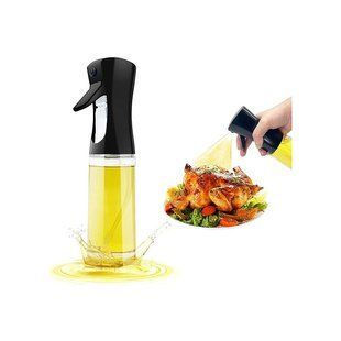 Распылители для соусов и масел, Бутылка спрей для жидкостей, уксуса, соусов 300мл., Стекло Черный 12637 фото