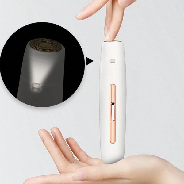 Портативная женская мини-электробритва Body Touch Up для удаления волос с usb 12425 фото