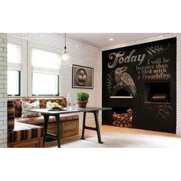 Самоклейна плівка для малювання крейдою Black Board Sticker (Наклейка для малювання) 2031 фото