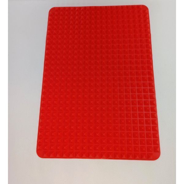 Унікальний силіконовий килимок для випікання ULTRA PYRAMID BAKING MAT з антипригарним покриттям, Червоний 12908 фото