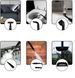 Пароочиститель ручной Steam Cleaner DF-A100 с функцией отпаривателя для одежды, чистки и дезинфекции дома Черный с желтым 080k 13444 фото 7