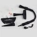 Пароочиститель ручной Steam Cleaner DF-A100 с функцией отпаривателя для одежды, чистки и дезинфекции дома Черный с желтым 080k 13444 фото 8