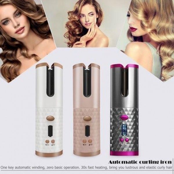 Стайлер для завивки волосся автоматичний Ramindong Hair curler RD-060 Бездротова автоматична плойка GG-11 10959 фото