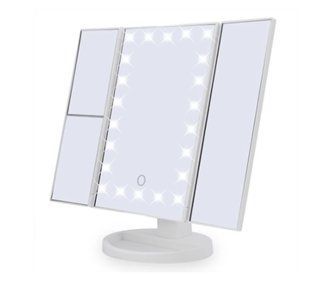 Потрійне дзеркало Magnifying Mirror з підсвіткою 13076 фото